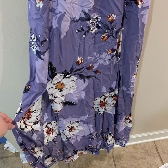 Altar’d State Purple Floral Huelva Maxi Small - Picture 6 of 10